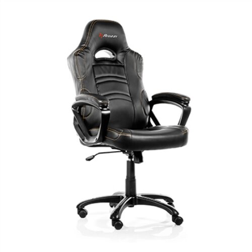 Arozzi Enzo Gaming Chair - Black , Arozzi Synthetic PU leather, nylon , Gaming chair , Black