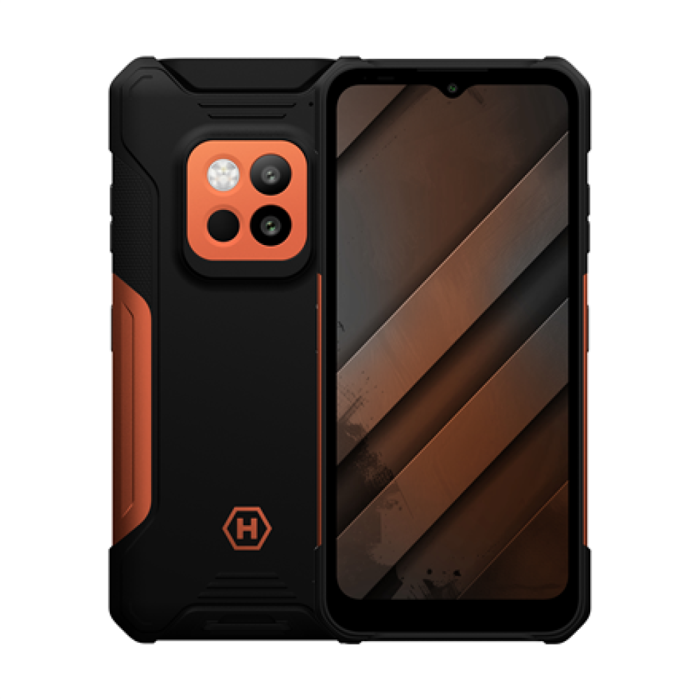 Hammer Construction , 2 Thermal 5G , Orange , 6.58 , IPS , 1080 x 2408 pixels , Mediatek , Dimensity 6300 , Internal RAM 8 GB , 256 GB , microSD , Dual SIM , Nano SIM + eSIM , 3G , 4G , 5G , Main camera resolution 108 MP , Secondary camera resolution 32 M