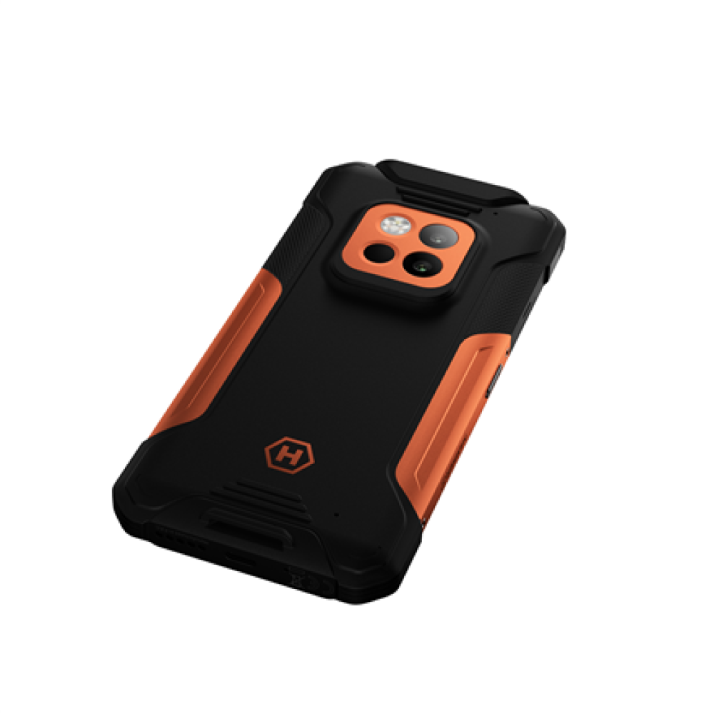 Hammer Construction , 2 Thermal 5G , Orange , 6.58 , IPS , 1080 x 2408 pixels , Mediatek , Dimensity 6300 , Internal RAM 8 GB , 256 GB , microSD , Dual SIM , Nano SIM + eSIM , 3G , 4G , 5G , Main camera resolution 108 MP , Secondary camera resolution 32 M