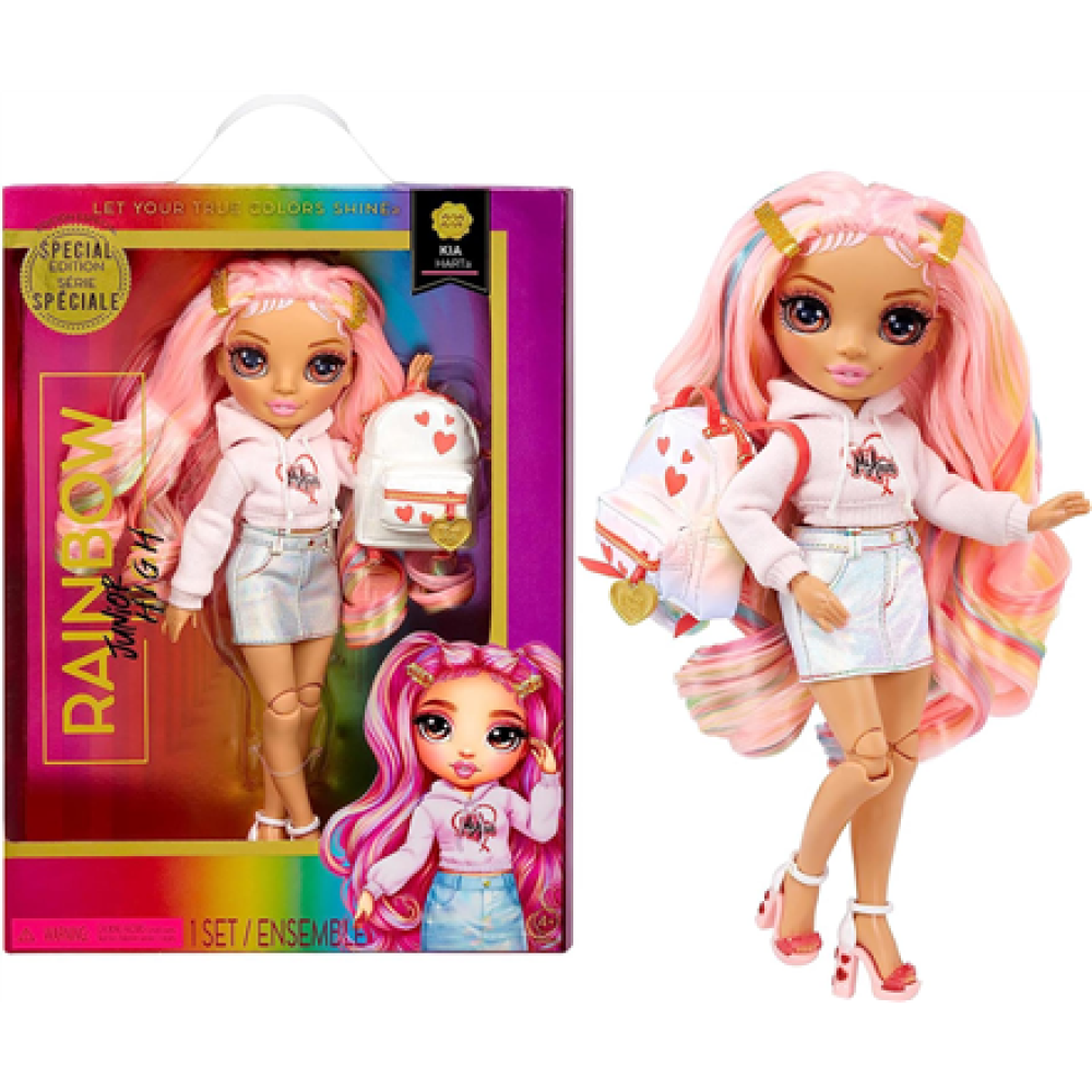 RAINBOW HIGH , Junior High Doll Kia Hart 590781, 23 cm , Plastic/Textile