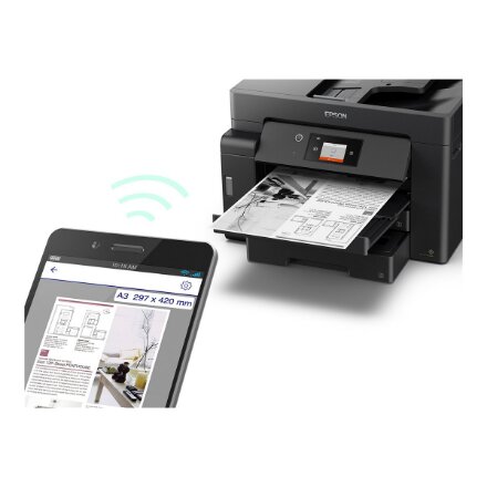 Epson , Multifunctional Printer , EcoTank M15140 , Inkjet , Mono , Inkjet Multifunctional Printer , A3+ , Wi-Fi , Black
