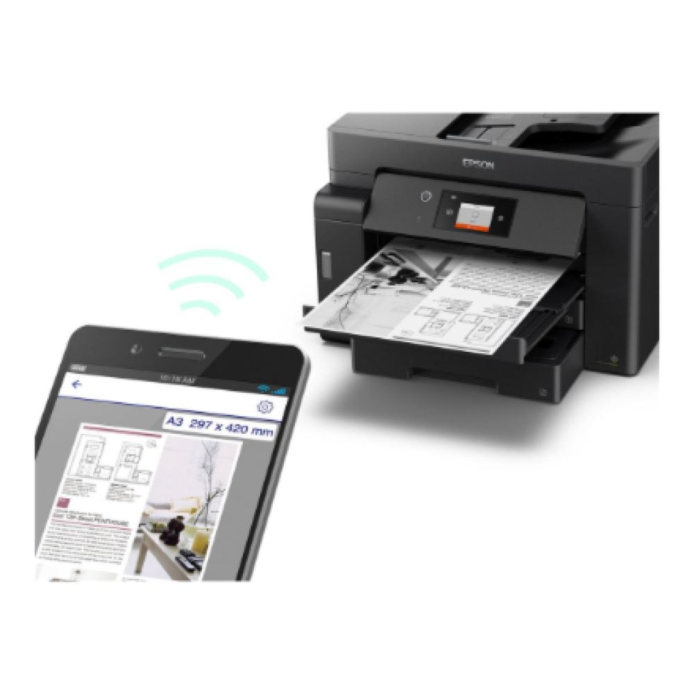 Epson , Multifunctional Printer , EcoTank M15140 , Inkjet , Mono , Inkjet Multifunctional Printer , A3+ , Wi-Fi , Black