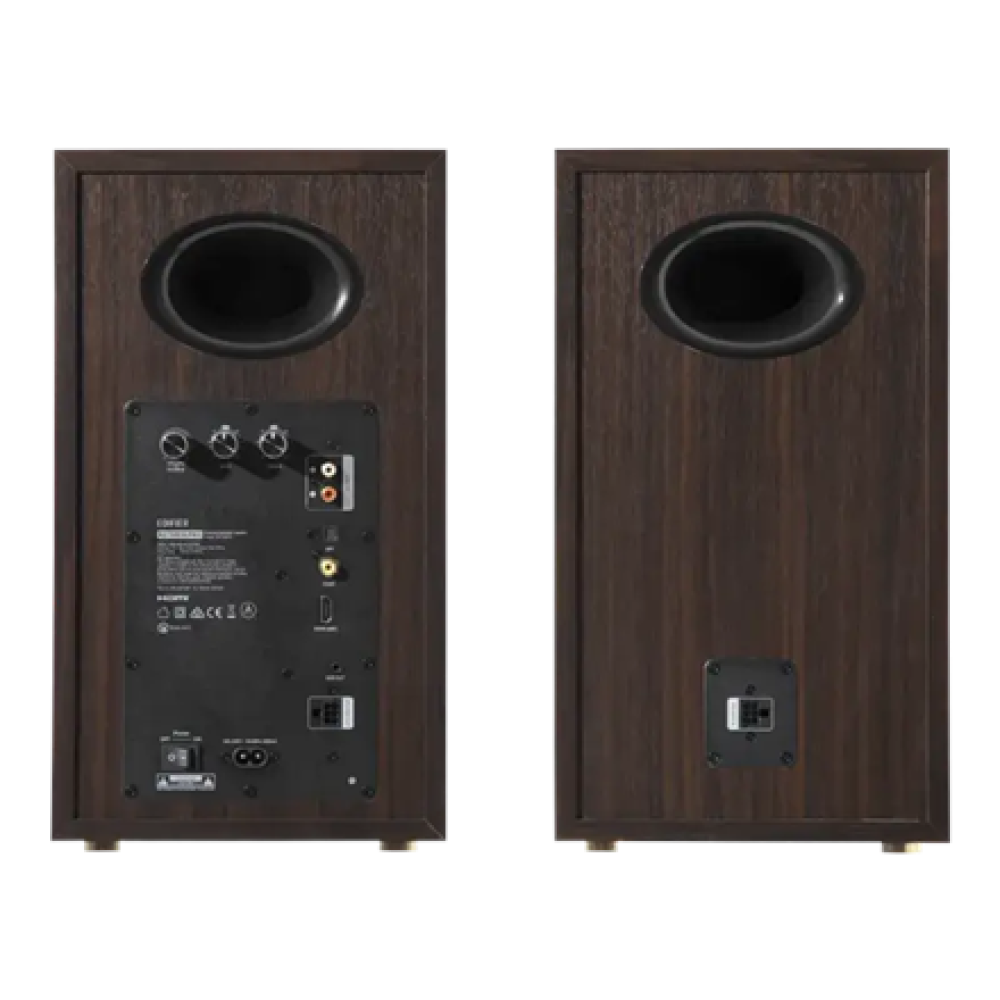 Edifier Powered Bookshelf Speakers , R2750DB MKII , 144 W , Bluetooth , Wireless connection , Walnut