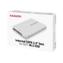 AXAGON Internal 2.5 box with SATA interface for M.2 SATA SSD , RSS-M2SD
