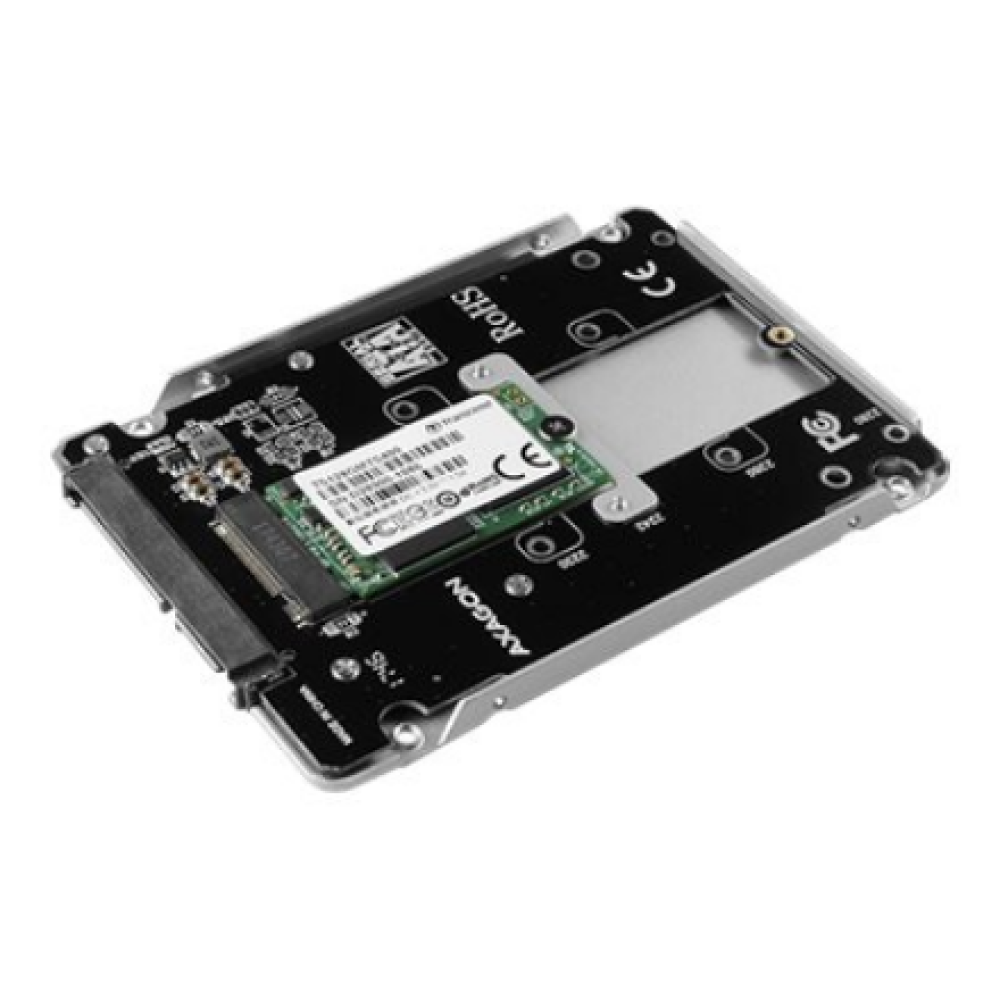 AXAGON Internal 2.5 box with SATA interface for M.2 SATA SSD , RSS-M2SD