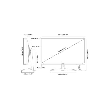 Arozzi , Nova , 32 , IPS , QHD , 16:9 , 180 Hz , 1 ms , 2560 x 1440 pixels , 300 cd/m² , HDMI ports quantity 2 , Purple