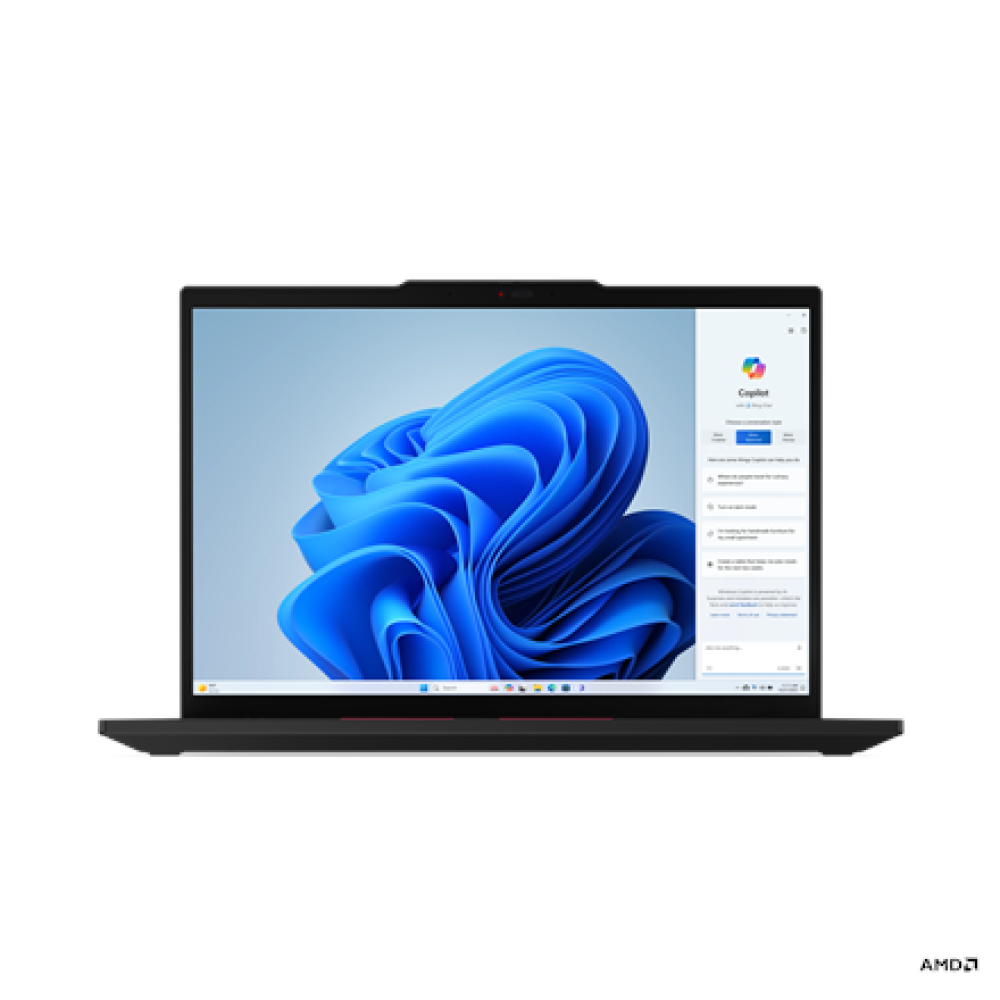 Lenovo ThinkPad T14 G5 , Black , 14 , IPS , WUXGA , 1920 x 1200 pixels , Anti-glare , AMD Ryzen 7 PRO , 8840U , 32 GB , SO-DIMM DDR5 , Solid-state drive capacity 1000 GB , AMD Radeon 780M Graphics , Windows 11 Pro , 802.11ax , Bluetooth version 5.3 , Keyb