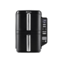 NINJA Double Stack Vertical Air Fryer with 2 Stacking Drawers , SL300EU , Power 2470 W , Capacity 7.6 L , Black