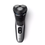 Philips , Shaver , S3143/00 , Operating time (max) 60 min , Wet & Dry , Lithium Ion , Silver/Black