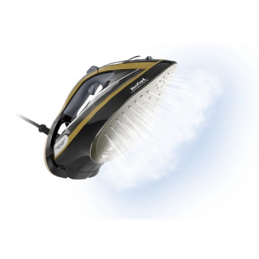 TEFAL , FV9865E0 Ultimate Pure , Steam Iron , 3000 W , Water tank capacity 350 ml , Continuous steam 60 g/min , Steam boost performance 250 g/min , Gold/Black