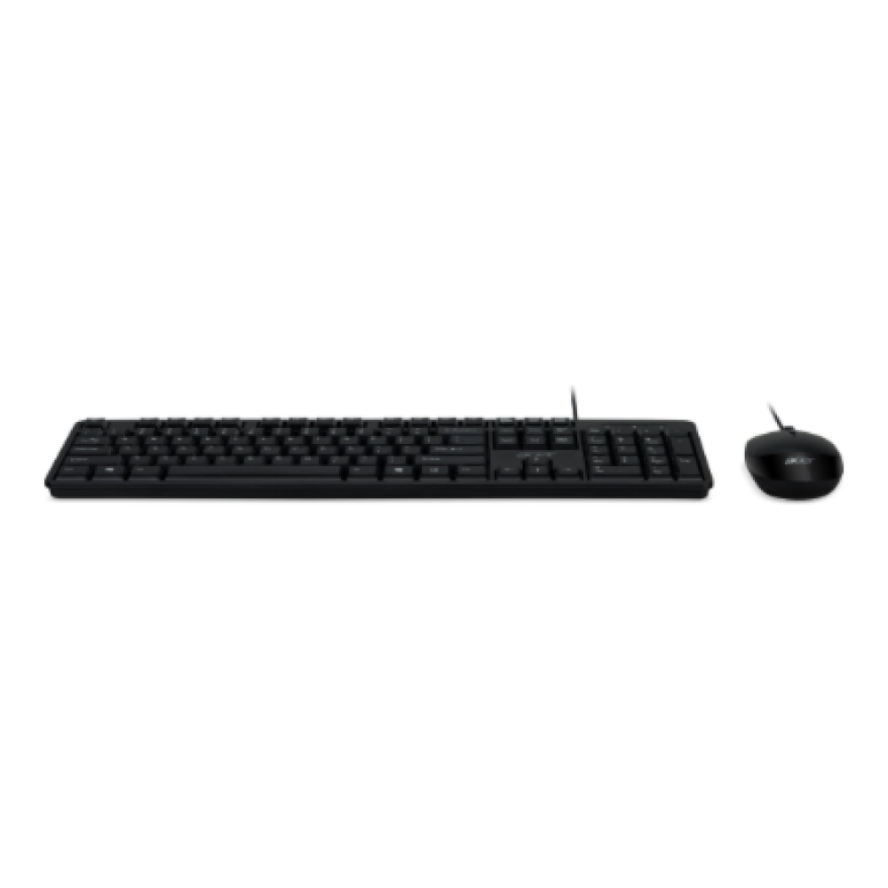 Acer Combo 100, AKW900 + AMW920 , Keyboard and Mouse Set , Wired , Mouse included , US International , Black , Retail Pack
