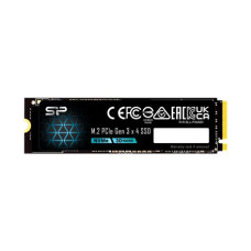 Silicon Power SP P34A60 , 128 GB , Solid-state drive interface M.2 PCIe Gen 3x4 , Read speed 1800 MB/s , Write speed 600 MB/s