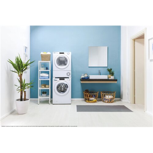 Candy Tumble Dryer CSOE C8DG-S Energy efficiency class B, Front loading, 8 kg, Condensation, LCD, Depth 58.5 cm, White