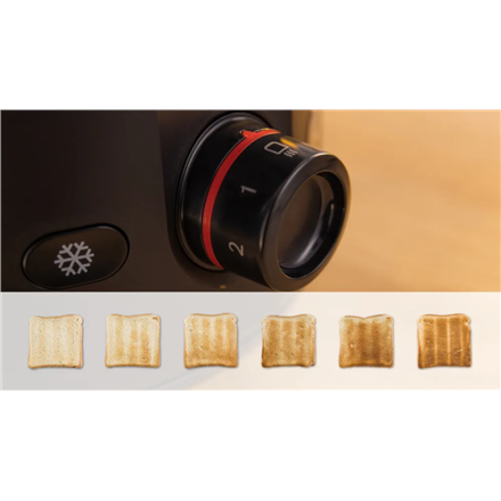 Bosch Compact Toaster , TAT2M123 MyMoment , Power 950 W , Number of slots 2 , Housing material Plastic , Black