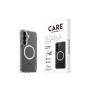 CARE by PanzerGlass Samba Case Transparent w. White Qi Samsung New Galaxy S26 Plus , PanzerGlass