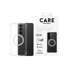 CARE by PanzerGlass Samba Case Transparent w. White Qi Samsung New Galaxy S26 Plus , PanzerGlass CARE by PanzerGlass Samba Case Transparent w. White Qi Samsung New Galaxy S26 Plus , PanzerGlass