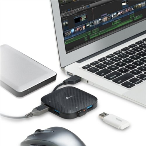 TP-LINK , USB 3.0 4-Port Portable Hub , UH400