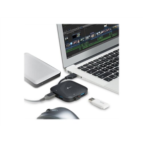 TP-LINK , USB 3.0 4-Port Portable Hub , UH400