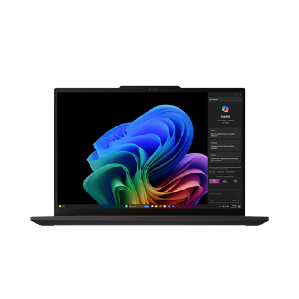 Lenovo ThinkPad T14s , Black , 14 , IPS , WUXGA , 1920 x 1200 pixels , Anti-glare , Snapdragon X Elite , X1E-78-100 , 32 GB , Soldered LPDDR5x , Solid-state drive capacity 1000 GB , Qualcomm Adreno GPU , Windows 11 Pro , 802.11be , Bluetooth version 5.3 ,