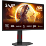 AOC Q25G4SR , 24.5 , Fast IPS , QHD , 16:9 , 300 Hz , 1 ms , 2560 x 1440 pixels , 400 cd/m² , HDMI ports quantity 2 , Black