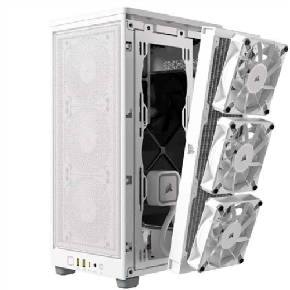 Corsair , AIRFLOW PC Case , 2000D , White , Mini-ITX , Power supply included No , SFX