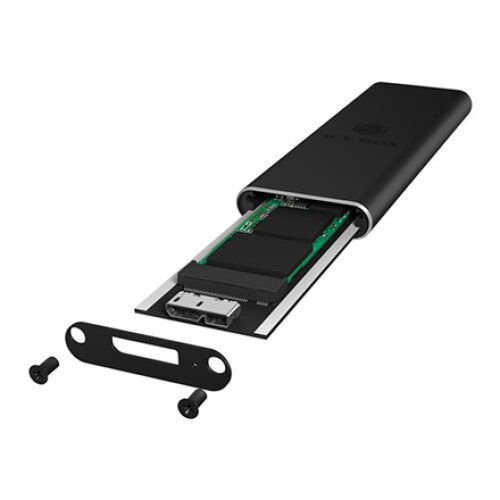 Raidsonic , External USB 3.0 enclosure for M.2 SSD , IB-183M2 , SATA , USB 3.0 Type-A , Portable Hard Drive Case