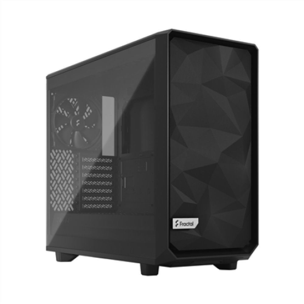 Fractal Design , Meshify 2 Lite , TG Light Tint , Side window , Black , E-ATX , Power supply included No , ATX
