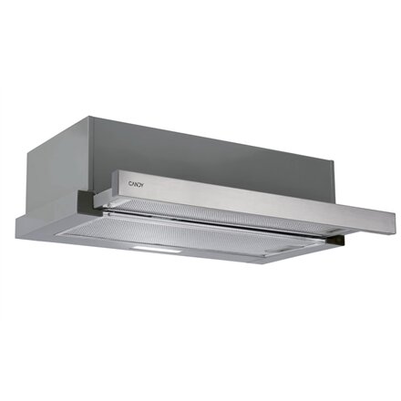 Candy Hood , CBT625/2X/1 , Telescopic , Energy efficiency class B , Width 60 cm , 332 m³/h , Mechanical , LED , Stainless steel