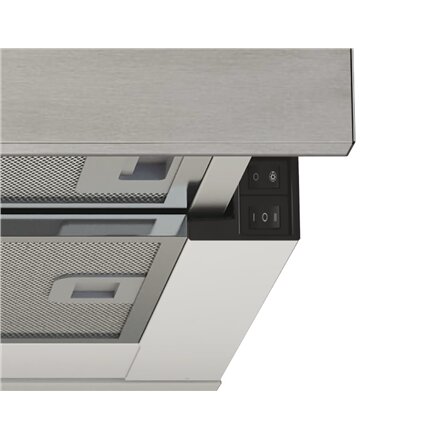 Candy Hood , CBT625/2X/1 , Telescopic , Energy efficiency class B , Width 60 cm , 332 m³/h , Mechanical , LED , Stainless steel