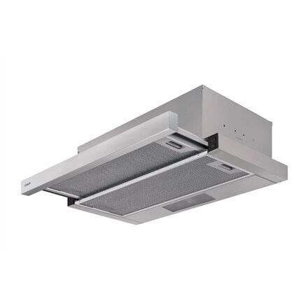 Candy Hood , CBT625/2X/1 , Telescopic , Energy efficiency class B , Width 60 cm , 332 m³/h , Mechanical , LED , Stainless steel