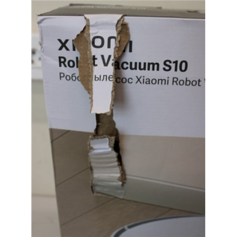 SALE OUT. Xiaomi Robot Vacuum S10 EU Xiaomi Wet&Dry Operating time (max) 130 min Lithium Ion 3200 mAh Dust capacity 0.30 L White Battery warranty 24 month(s) DAMAGED PACKAGING , Xiaomi , Robot Vacuum , S10 EU , Wet&Dry , Operating time (max) 130 m