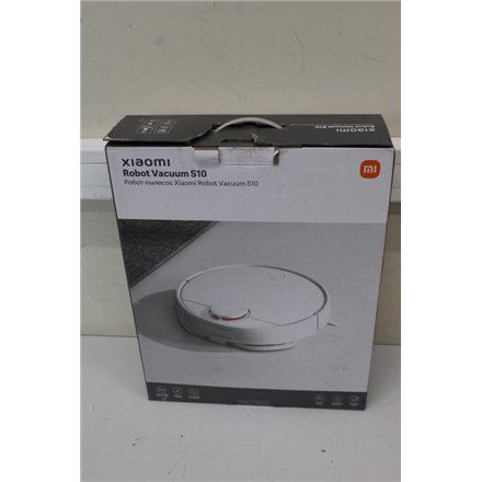 SALE OUT. , Xiaomi , Robot Vacuum , S10 EU , Wet&Dry , Operating time (max) 130 min , Lithium Ion , 3200 mAh , Dust capacity 0.30 L , 4000 Pa , White , USED AS DEMO, DAMAGED PACKAGING, MISSING POWER STATION