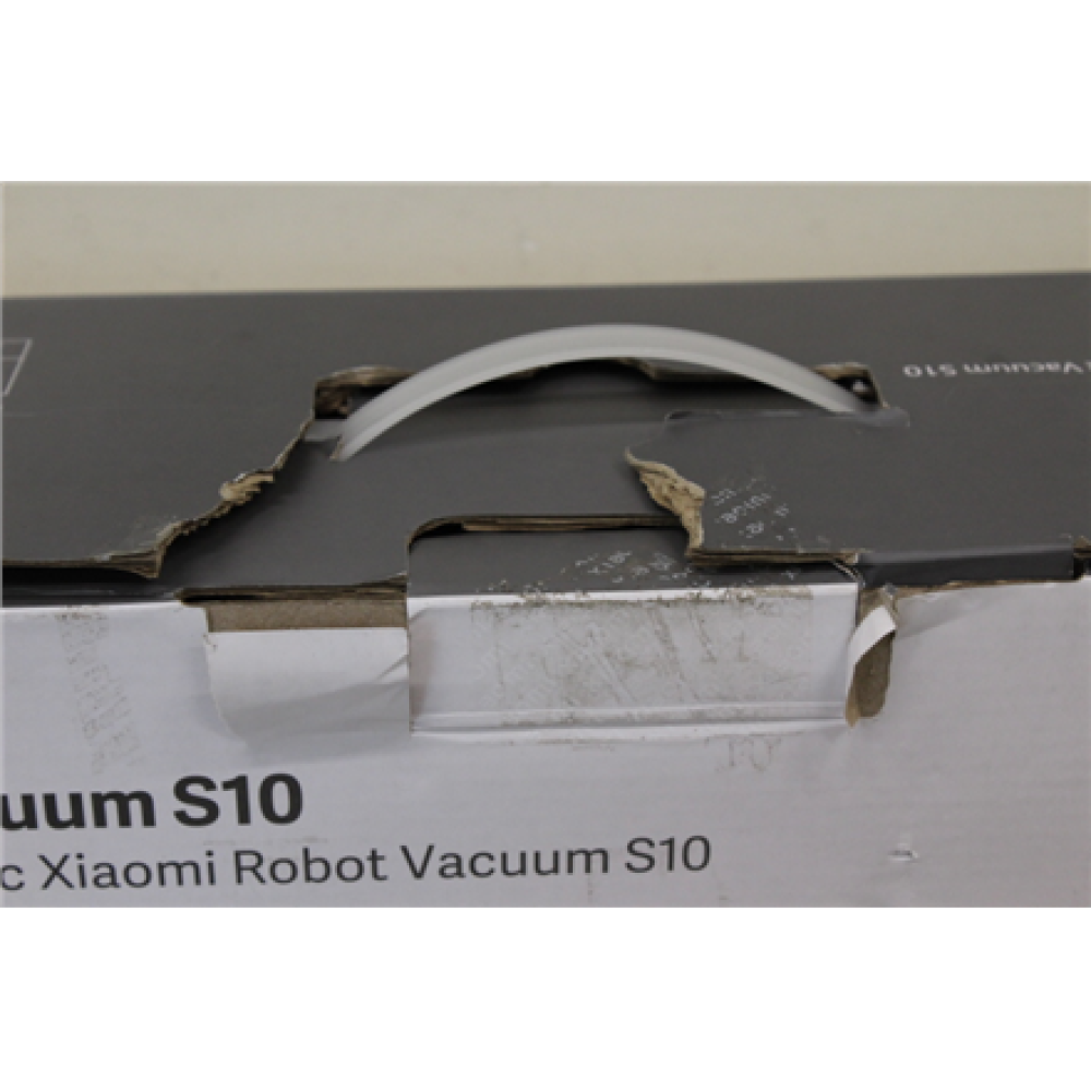 SALE OUT. , Xiaomi , Robot Vacuum , S10 EU , Wet&Dry , Operating time (max) 130 min , Lithium Ion , 3200 mAh , Dust capacity 0.30 L , 4000 Pa , White , USED AS DEMO, DAMAGED PACKAGING, MISSING POWER STATION