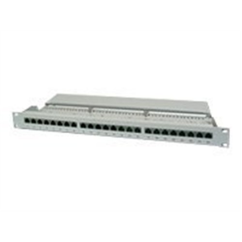Digitus , Patch Panel , DN-91524S , 48.2 x 4.4 x 10.9 cm , Category: CAT 5e; Ports: 24 x RJ45; Retention strength: 7.7 kg; Insertion force: 30N max , White