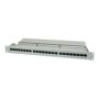 Digitus , Patch Panel , DN-91524S , 48.2 x 4.4 x 10.9 cm , Category: CAT 5e; Ports: 24 x RJ45; Retention strength: 7.7 kg; Insertion force: 30N max , White