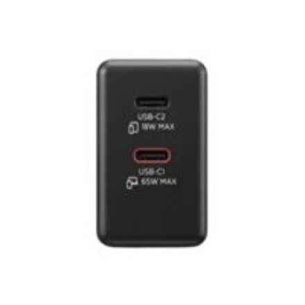 Lenovo Dual USB-C 65W GaN Charger - EU , Charger , USB-C