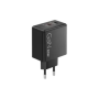 Lenovo Dual USB-C 65W GaN Charger - EU , USB-C , Charger