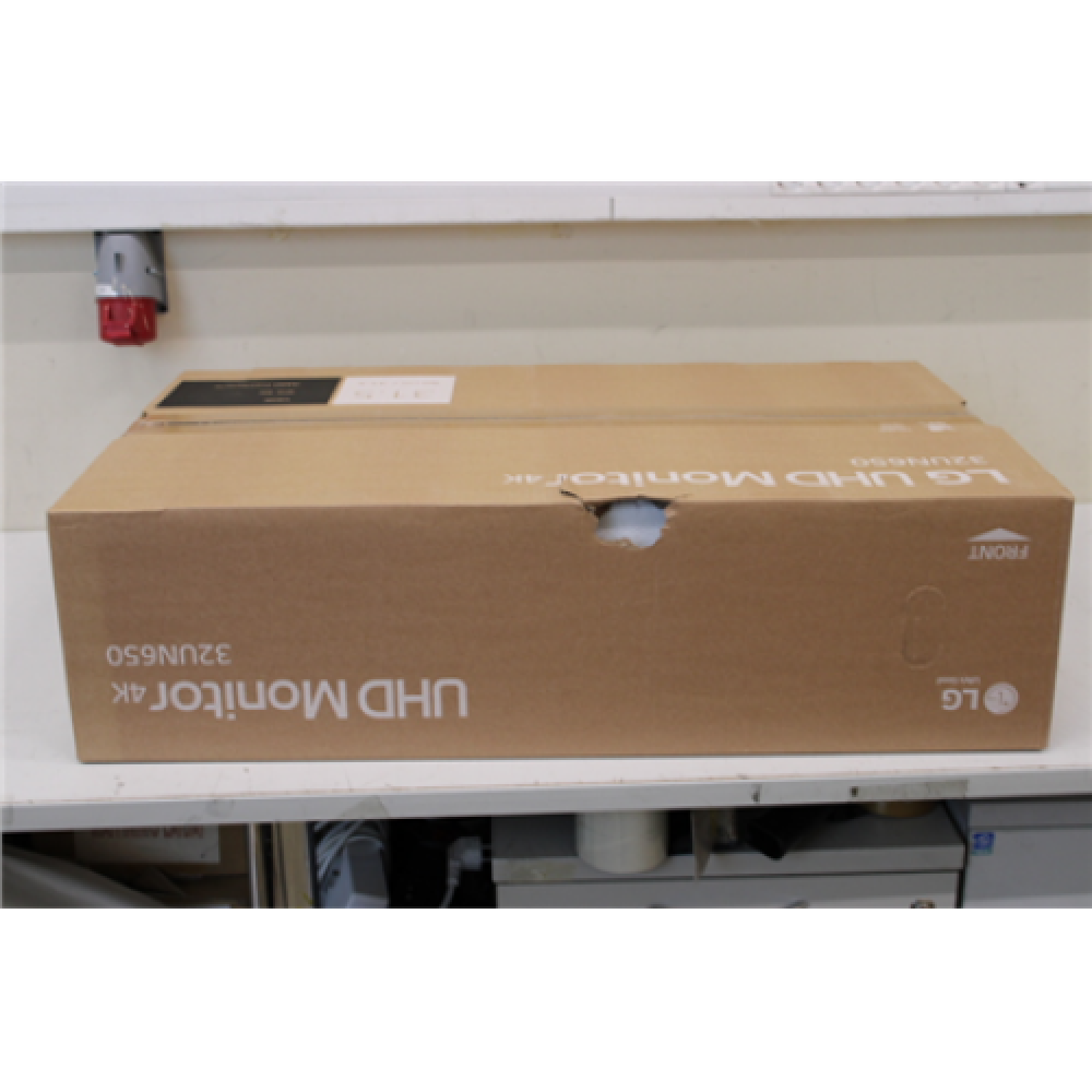 SALE OUT. LG 32UN650P-W 32 IPS/3840x2160/16:9/5ms/280cd/m²/ HDMI DP LG Monitor 32UN650P-W 32 IPS UHD 16:9 5 ms 280 cd/m² DAMAGED PACKAGING HDMI ports quantity 2 60 Hz