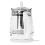 Adler , Kettle , AD 1299 , Electric , 2200 W , 1.5 L , Glass/Stainless steel , 360° rotational base , White