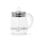 Adler , Kettle , AD 1299 , Electric , 2200 W , 1.5 L , Glass/Stainless steel , 360° rotational base , White