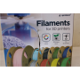 SALE OUT. Flashforge PLA-plus filament, Black 1.75 mm, 1 kg , Flashforge DAMAGED PACKAGING