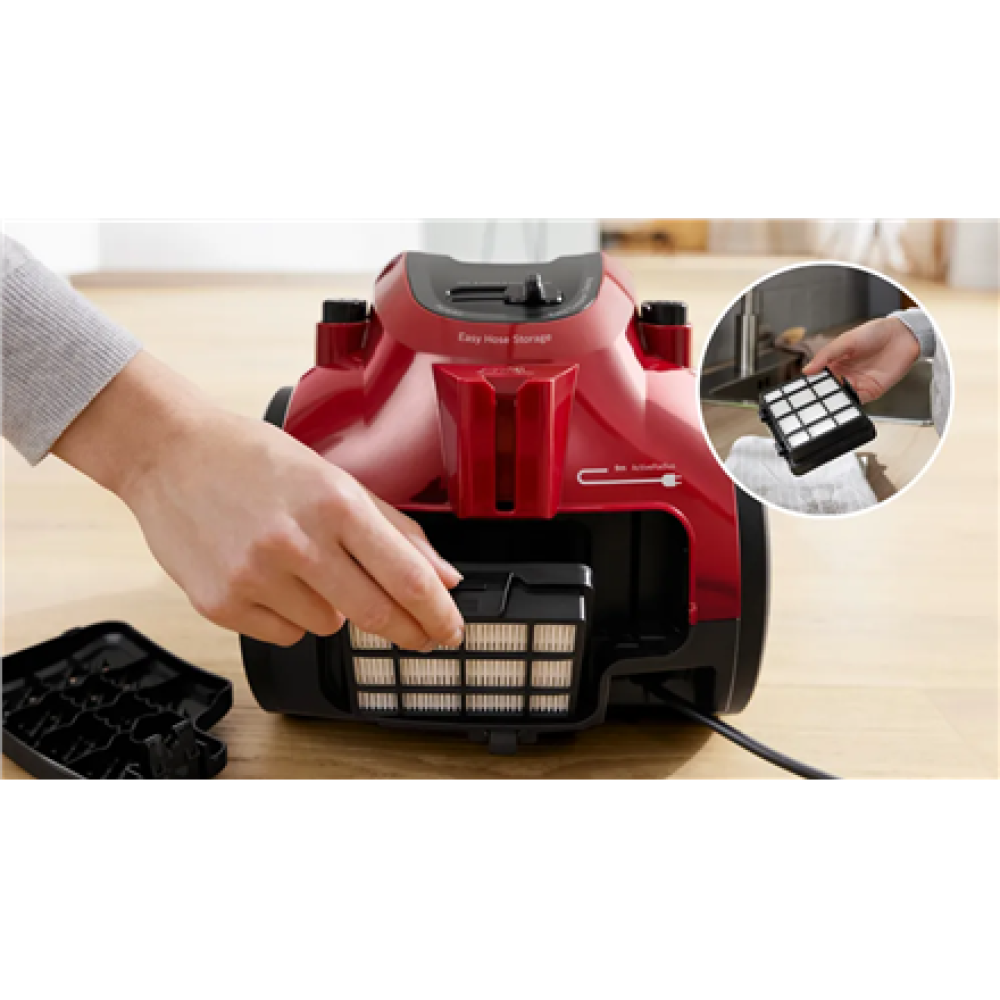 Bosch , Vacuum Cleaner , BGC05AAA2 Serie 2 , Bagless , Power 700 W , Dust capacity 1.5 L , Red