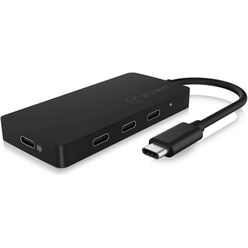 Raidsonic , 4-port hub with USB Type-C interface and PD port , IB-HUB1429-CPD