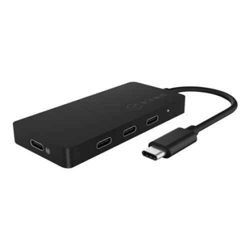 Raidsonic , 4-port hub with USB Type-C interface and PD port , IB-HUB1429-CPD