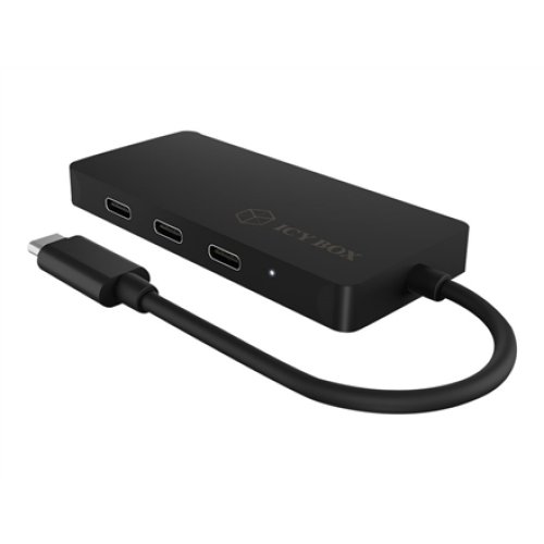 Raidsonic , 4-port hub with USB Type-C interface and PD port , IB-HUB1429-CPD