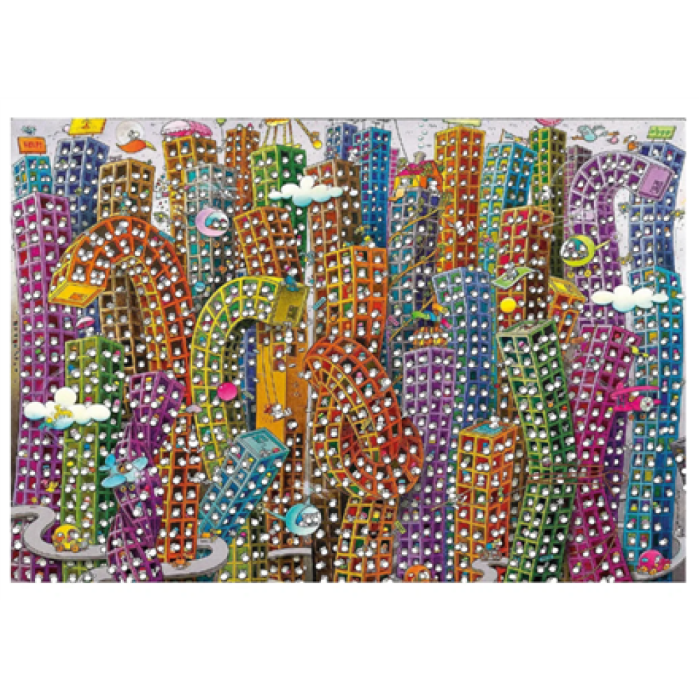 CLEMENTONI , Puzzle Mordillo The Jungle, 2000 pcs , GXP-725411