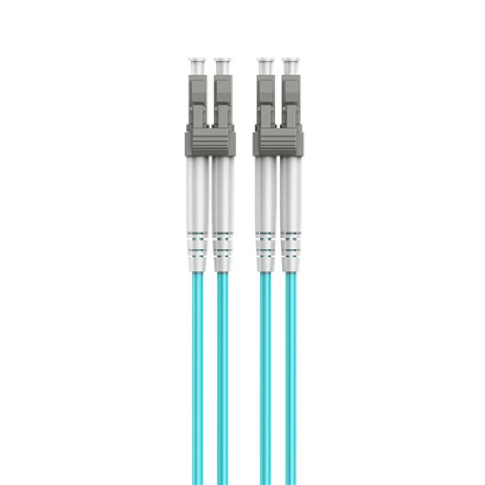 Cablexpert Multimode Duplex OM4 50/125 Fiber Optic Cable, 0.5 m , CFO-MDOM4-LC/LC-0.5M