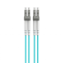Cablexpert Multimode Duplex OM4 50/125 Fiber Optic Cable, 0.5 m , CFO-MDOM4-LC/LC-0.5M