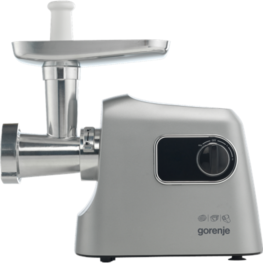 Gorenje Meat grinder , MG2500DS , Stainless Steel/White , 2500 W , Number of speeds 1 , Throughput (kg/min) 2.8