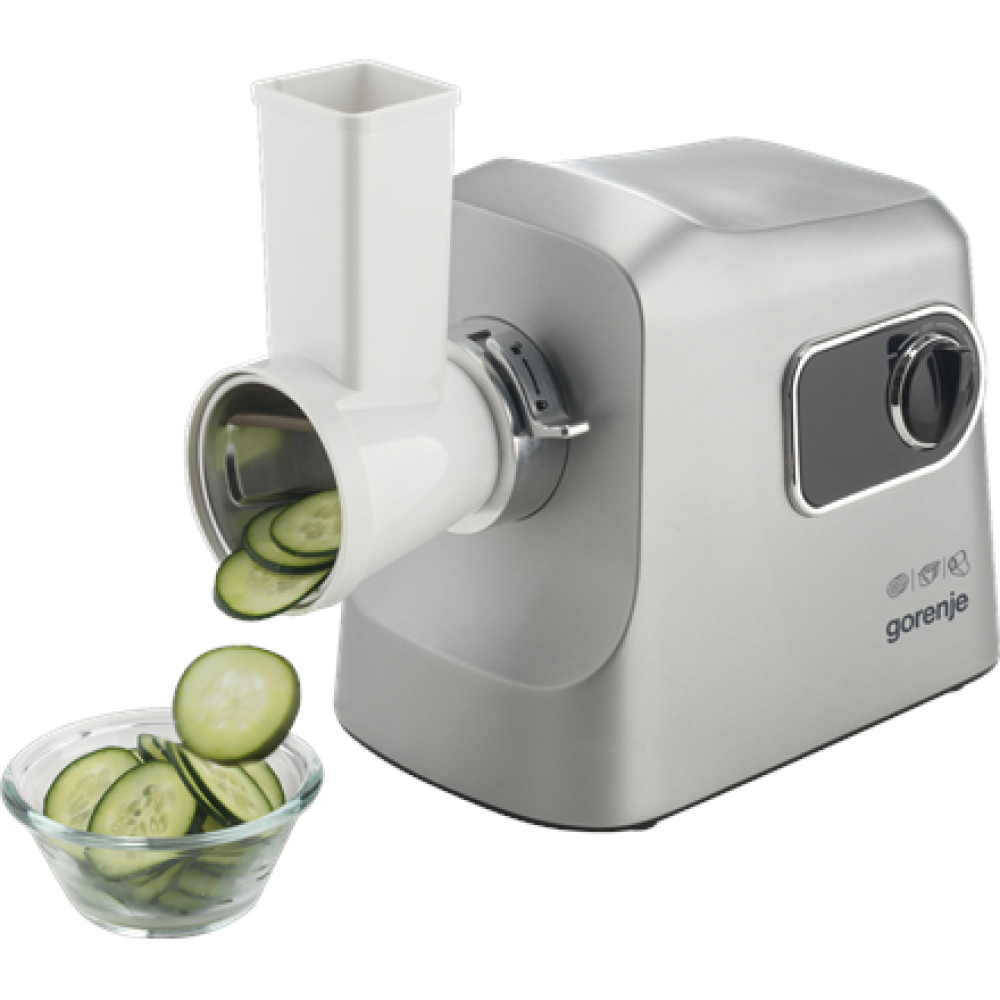 Gorenje Meat grinder , MG2500DS , Stainless Steel/White , 2500 W , Number of speeds 1 , Throughput (kg/min) 2.8